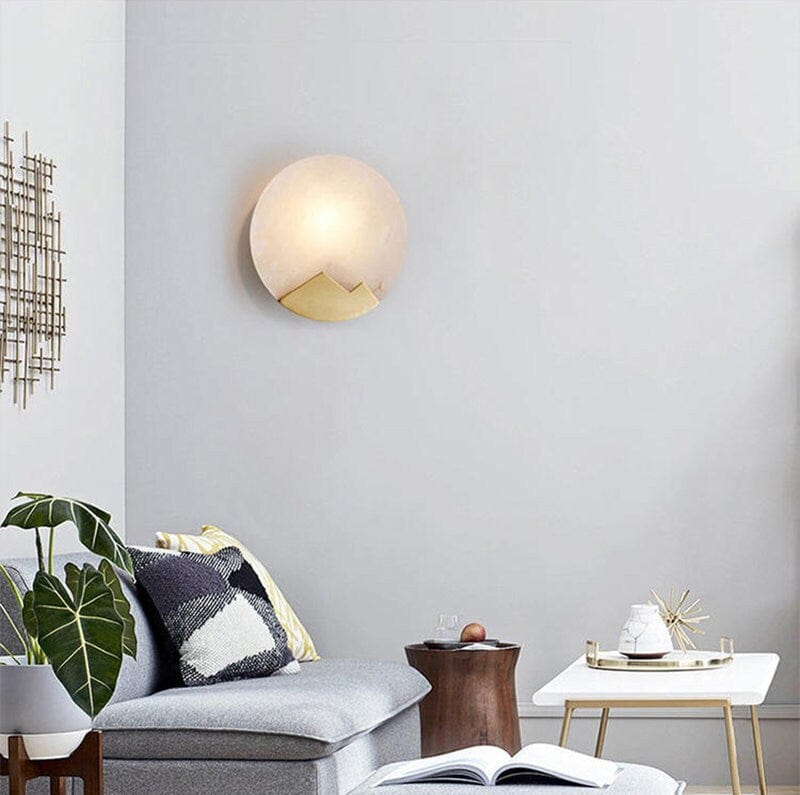 Pelzan Alabaster Wall Light