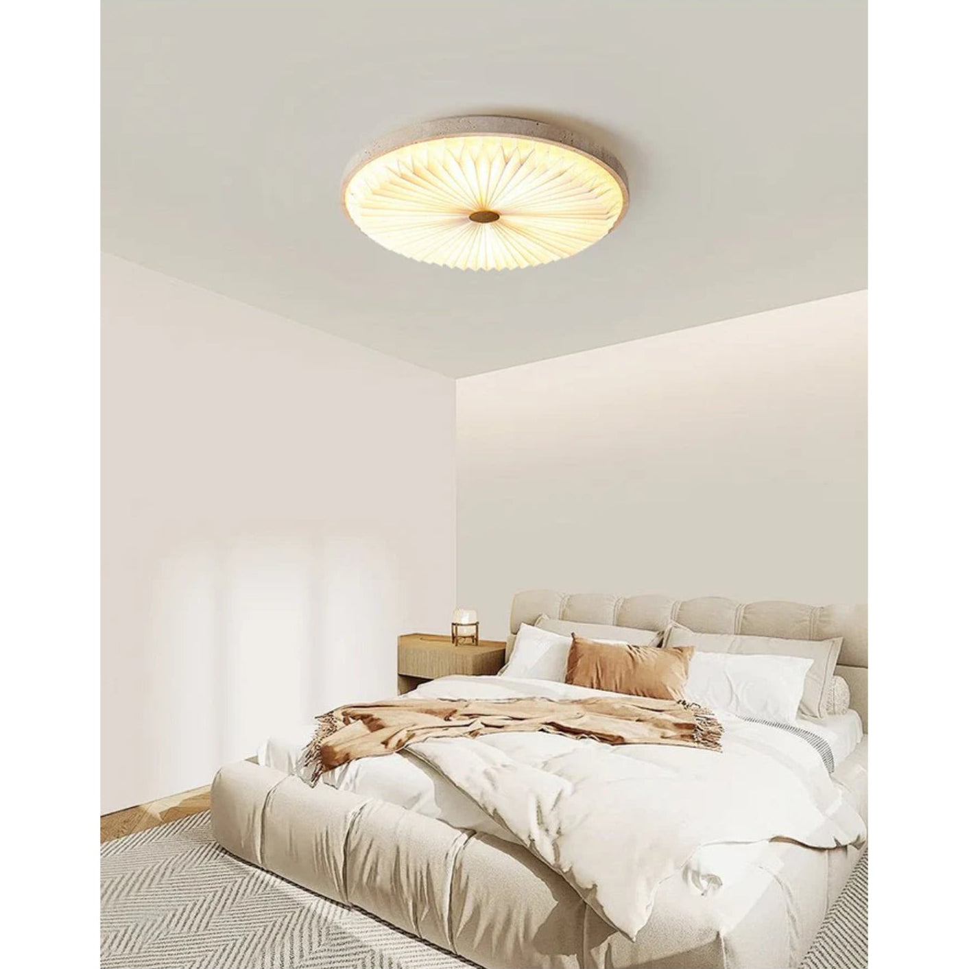 Lemesca Natural Stone Ceiling Light