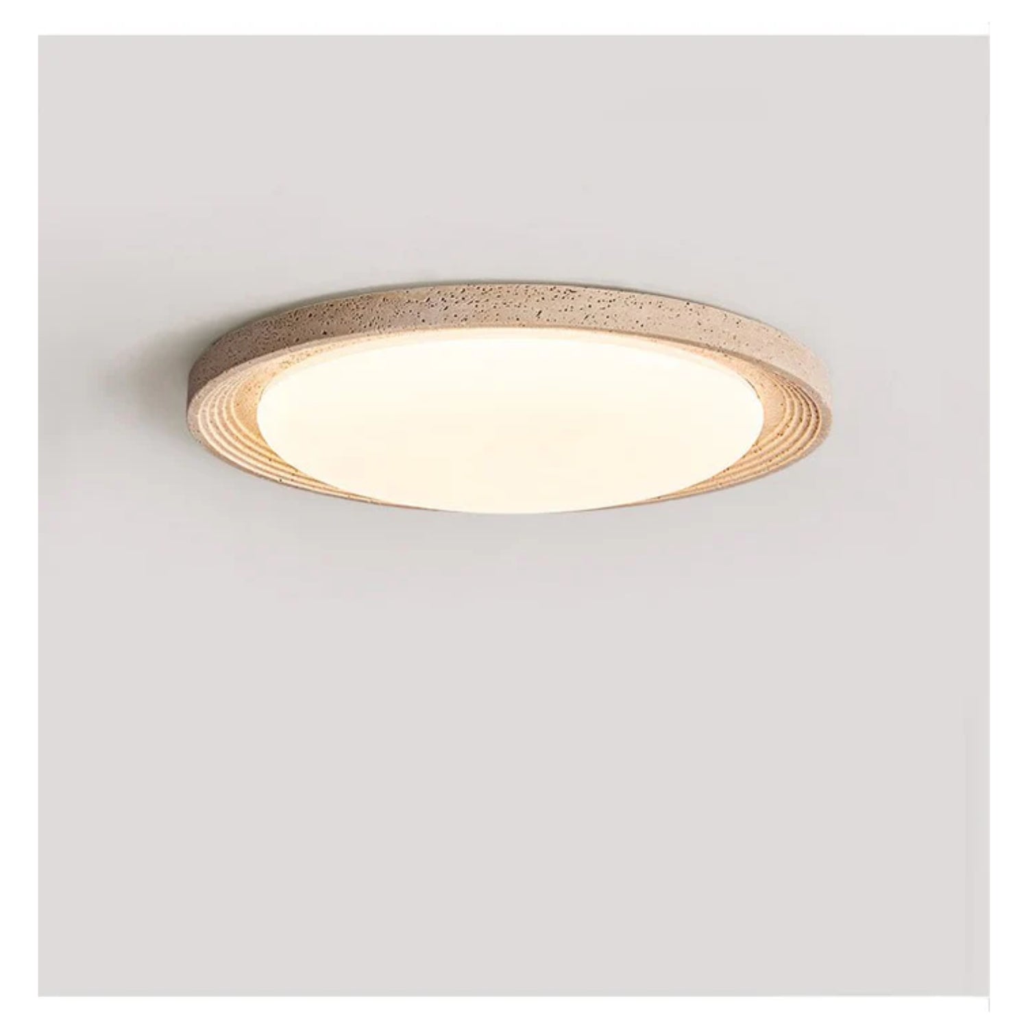 Telmalun Natural Stone Ceiling Light