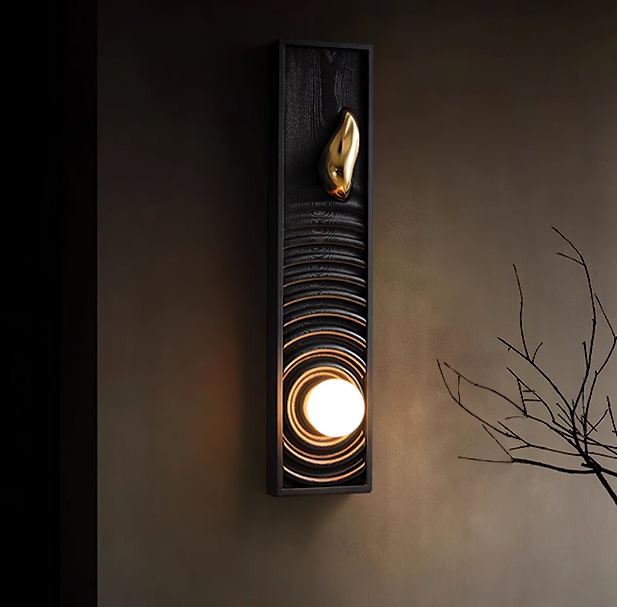 Moluze Wooden Wall Light