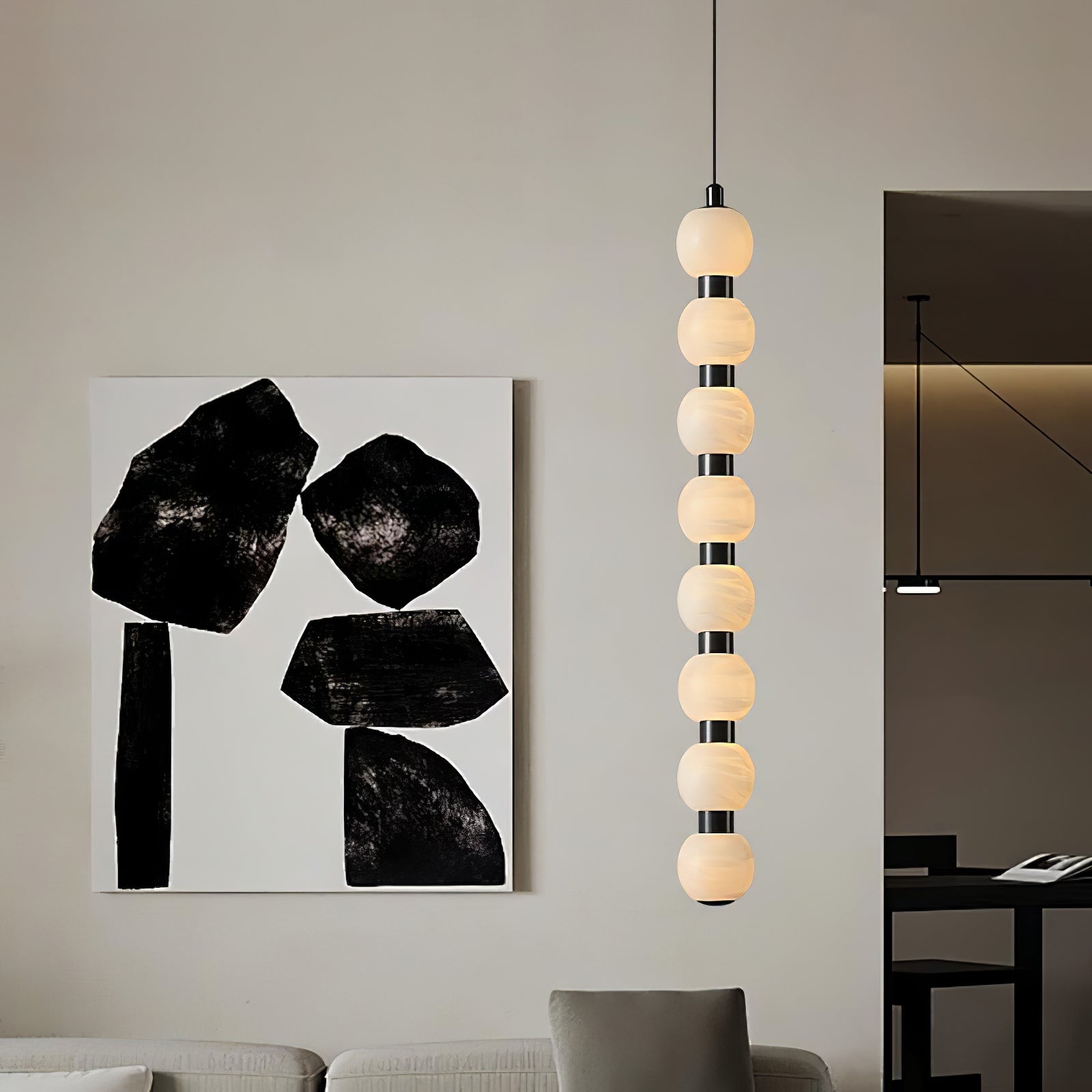 Orelmis Alabaster Pendant Light