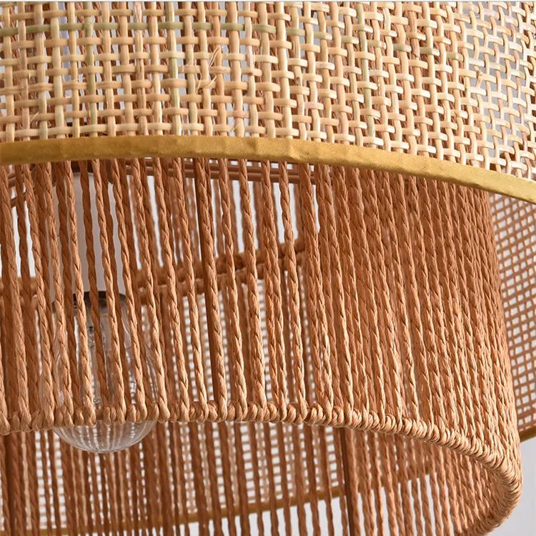 Liora Wabi Sabi Hemp Rope Pendant Light