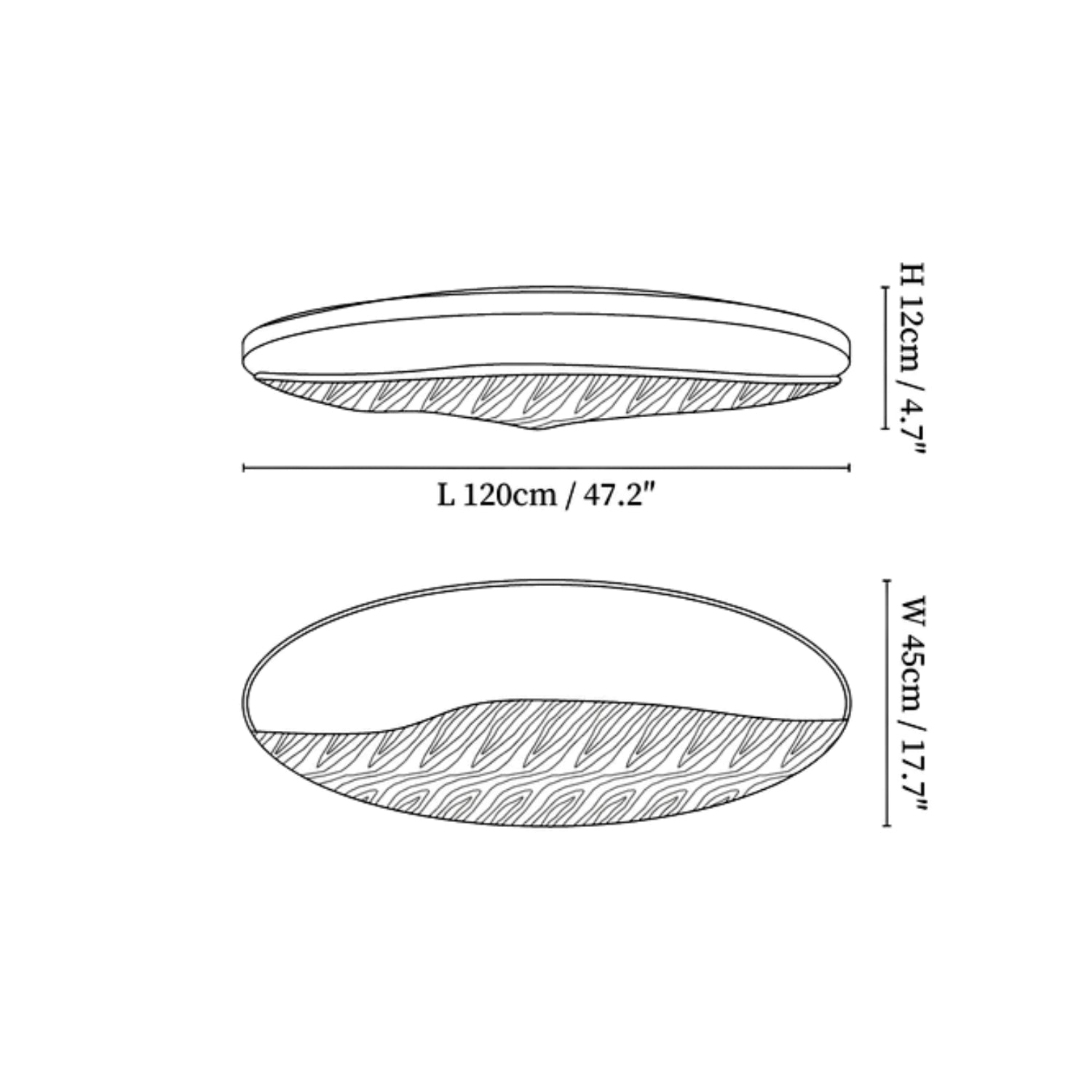 Geo Landscape Ceiling Light