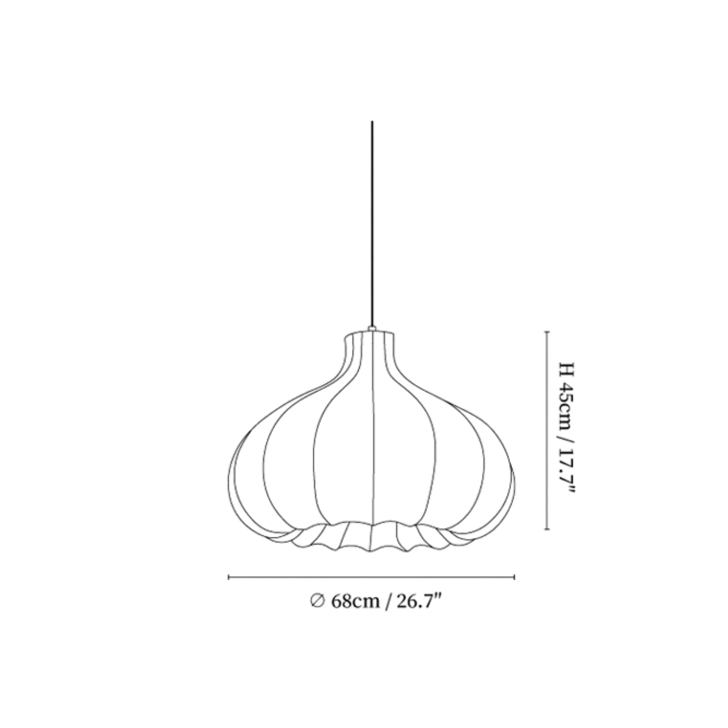 Moselin Pendant Light