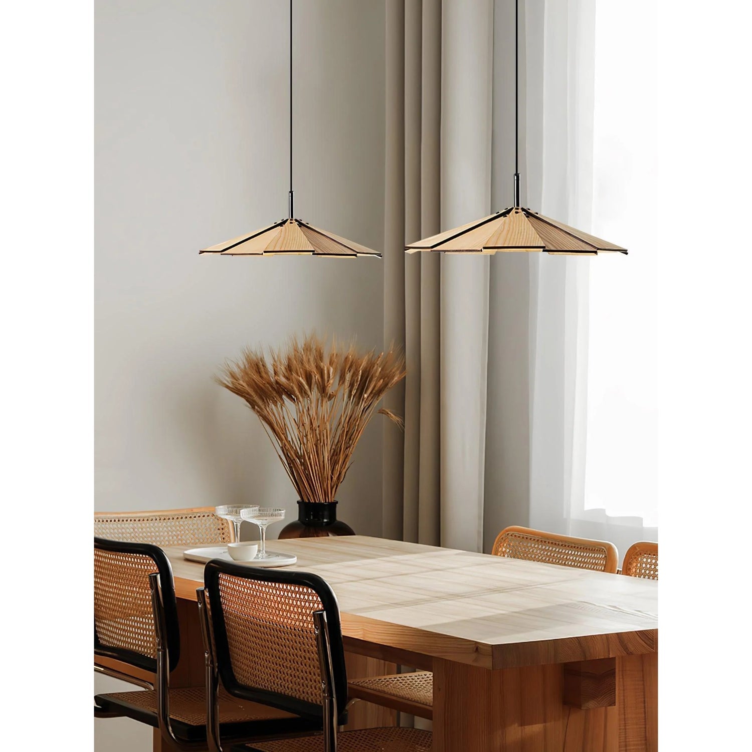 Umboze Japandi Style Pendant Light