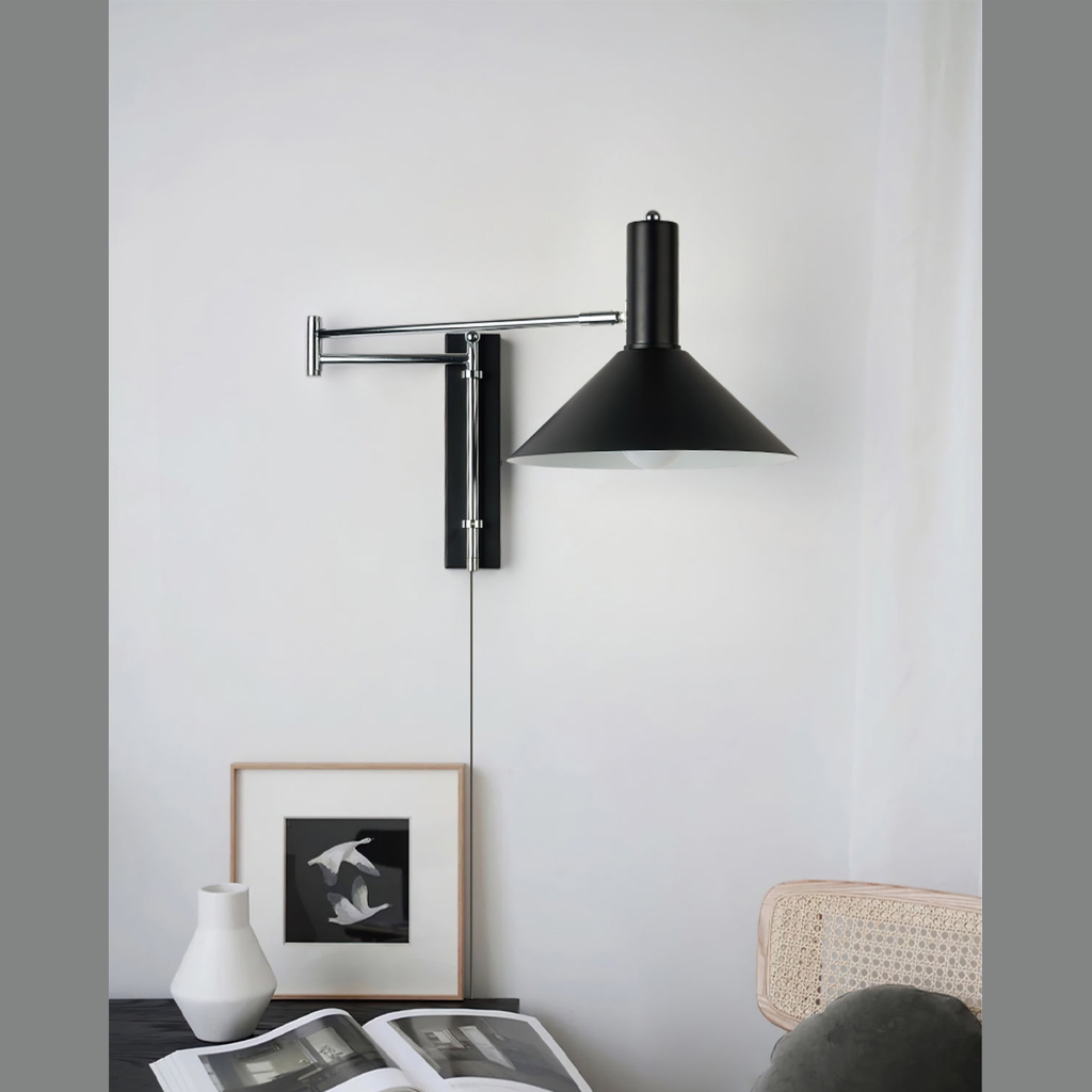 Silwellon Plug In Wall Light