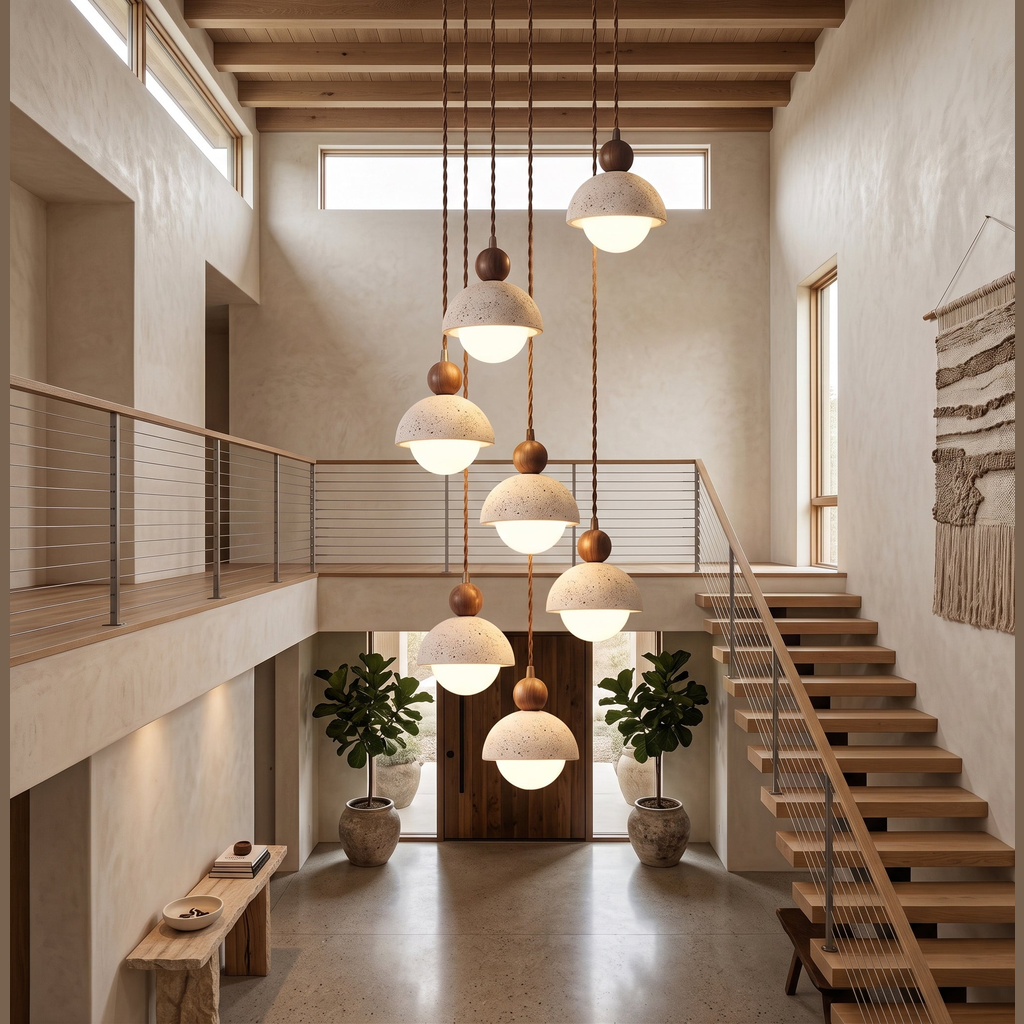 Nordale Travertine Pendant Light