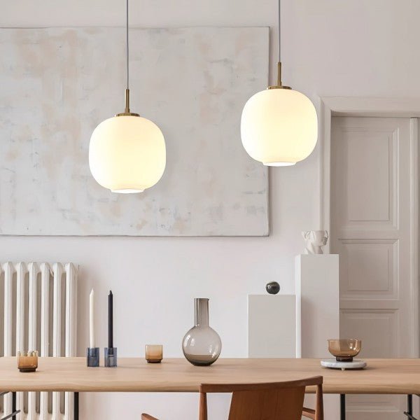 Ridanou Opal Glass Pendant Light