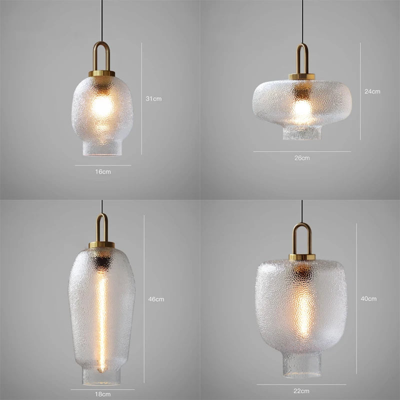 Limon Frost Pendant Light
