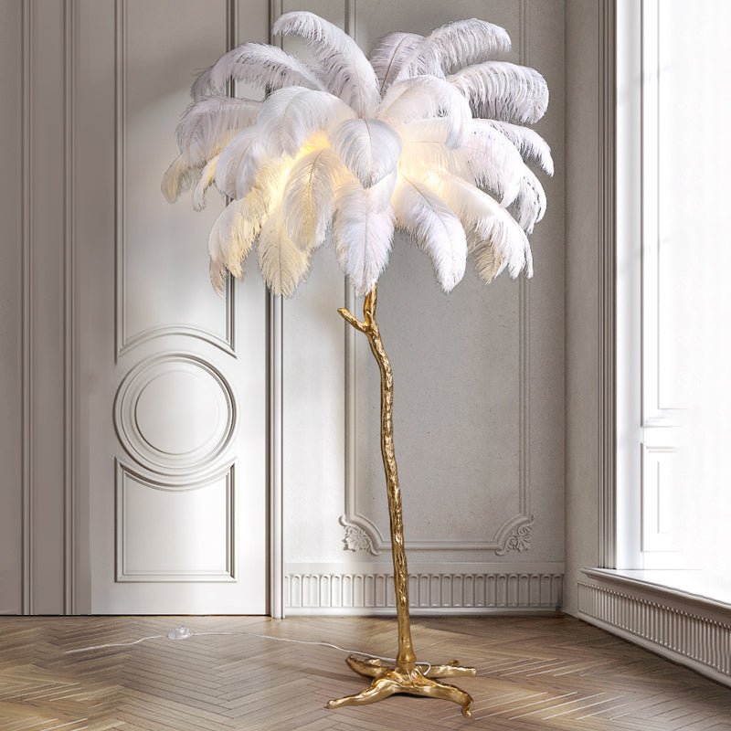 Feather Floor Lamp