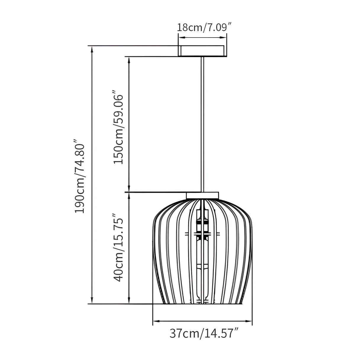 Siqelon Pendant Light