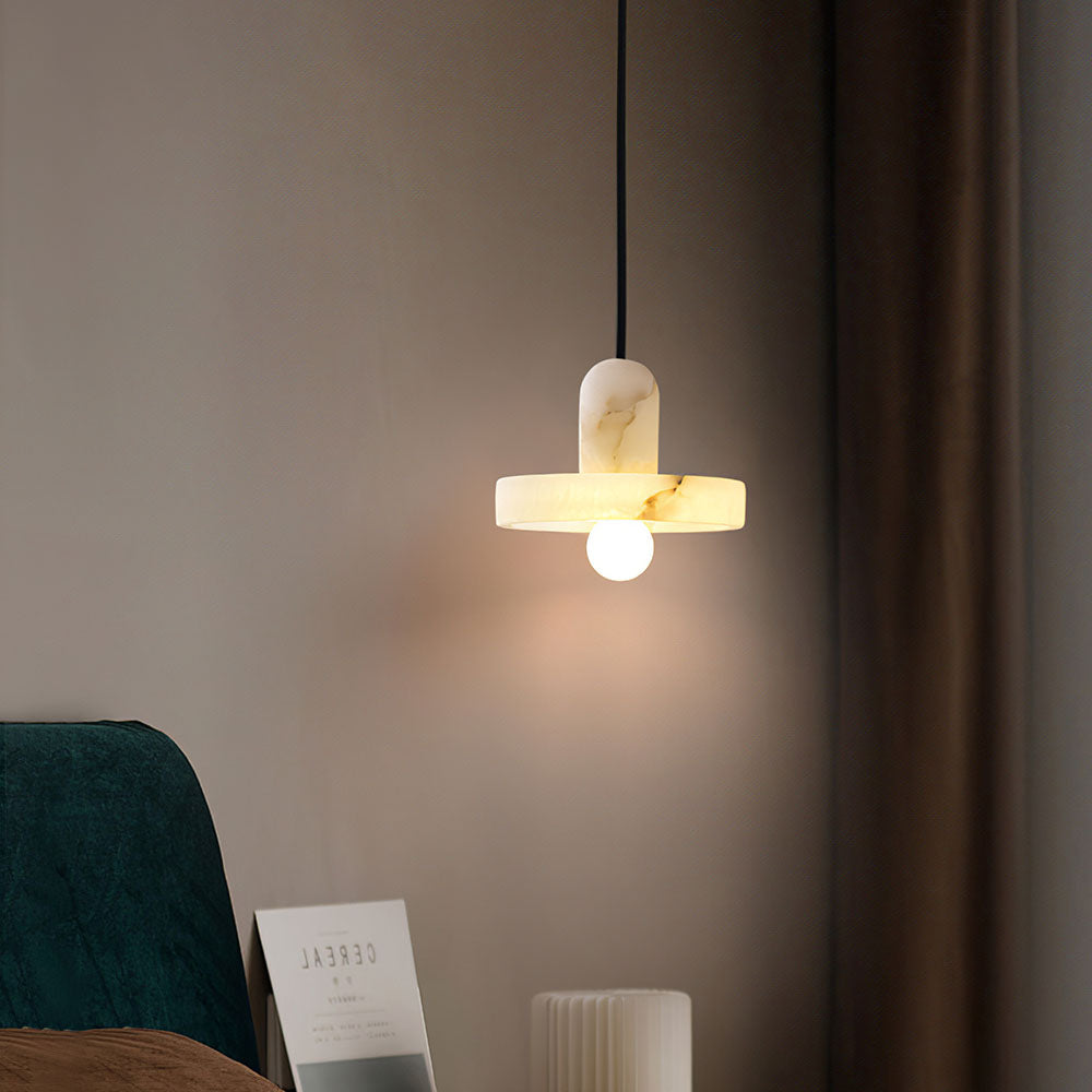 Lunessa Alabaster Pendant Light