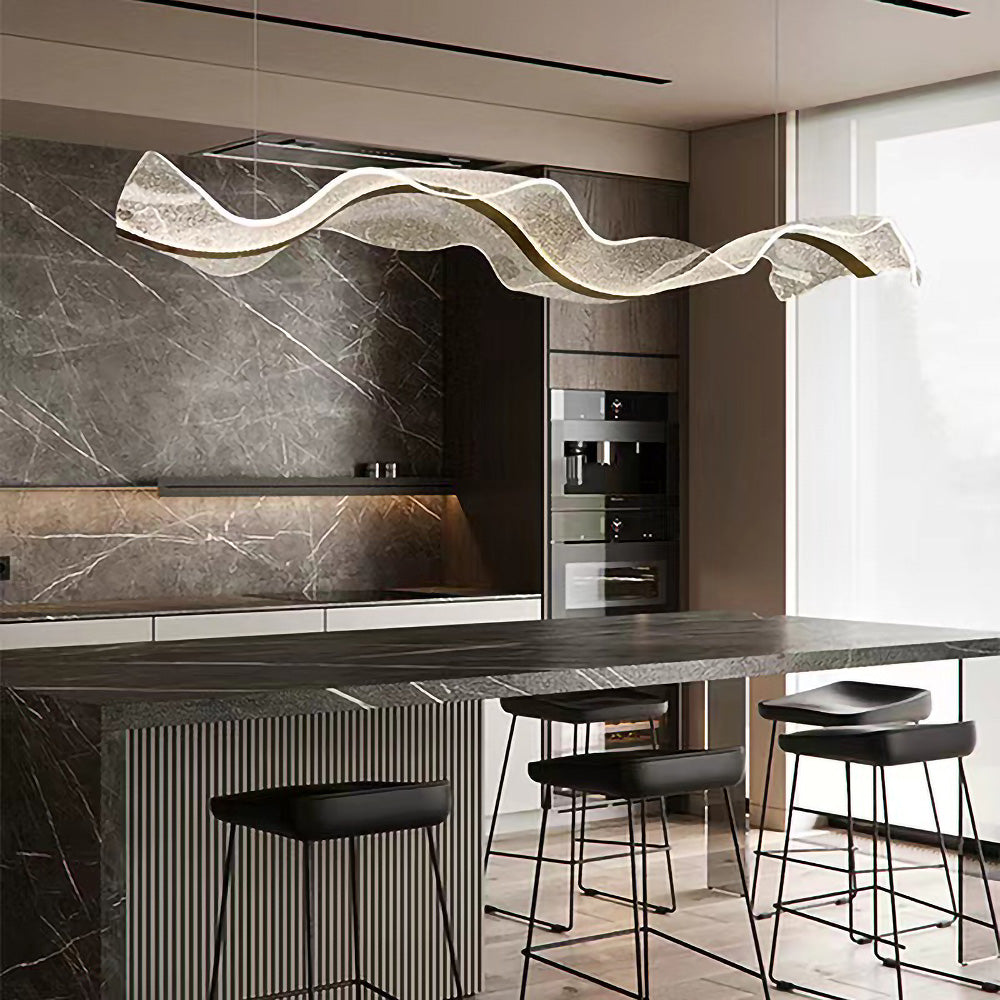 Wave Dome Pendant Light