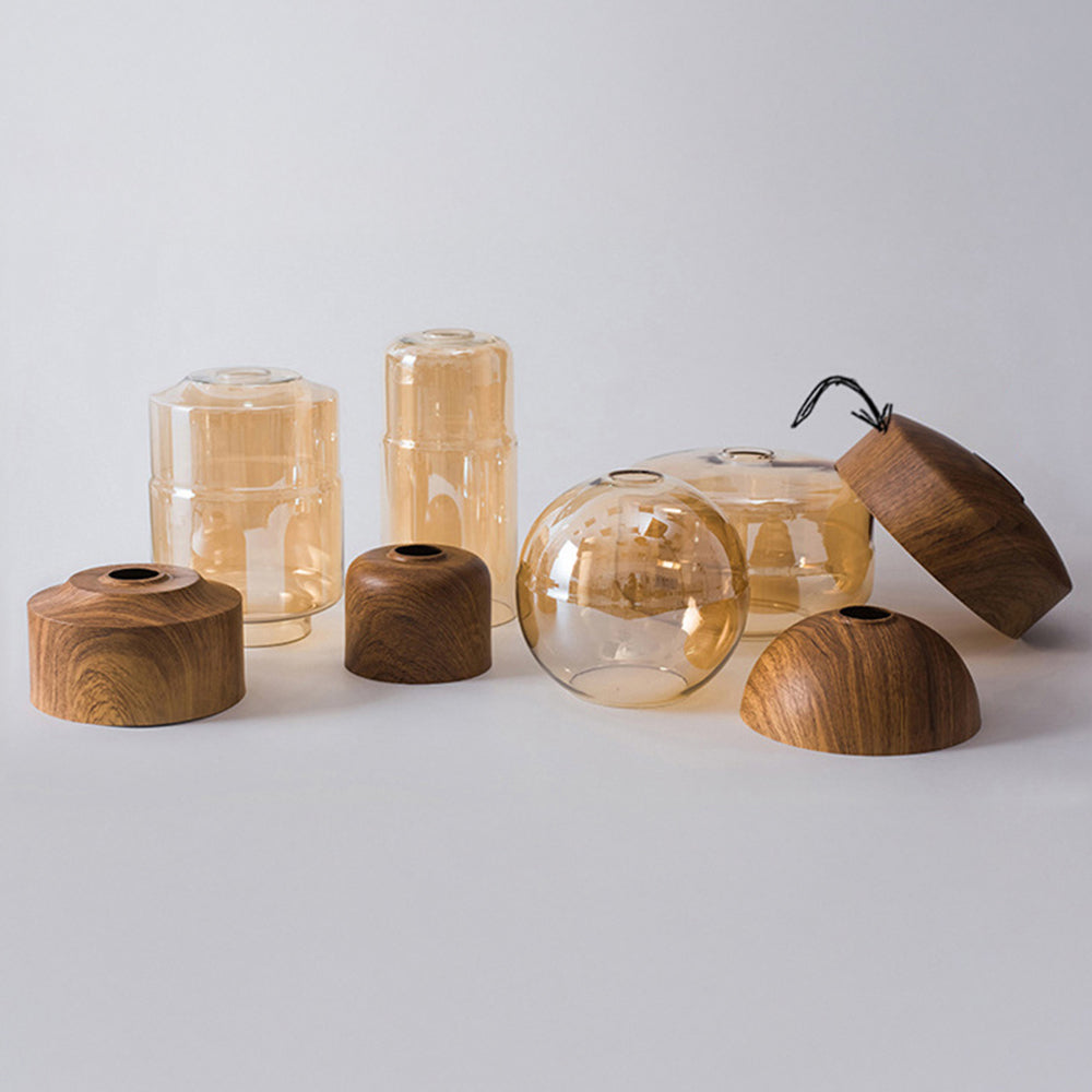 Lumetis Wooden Pendant Light