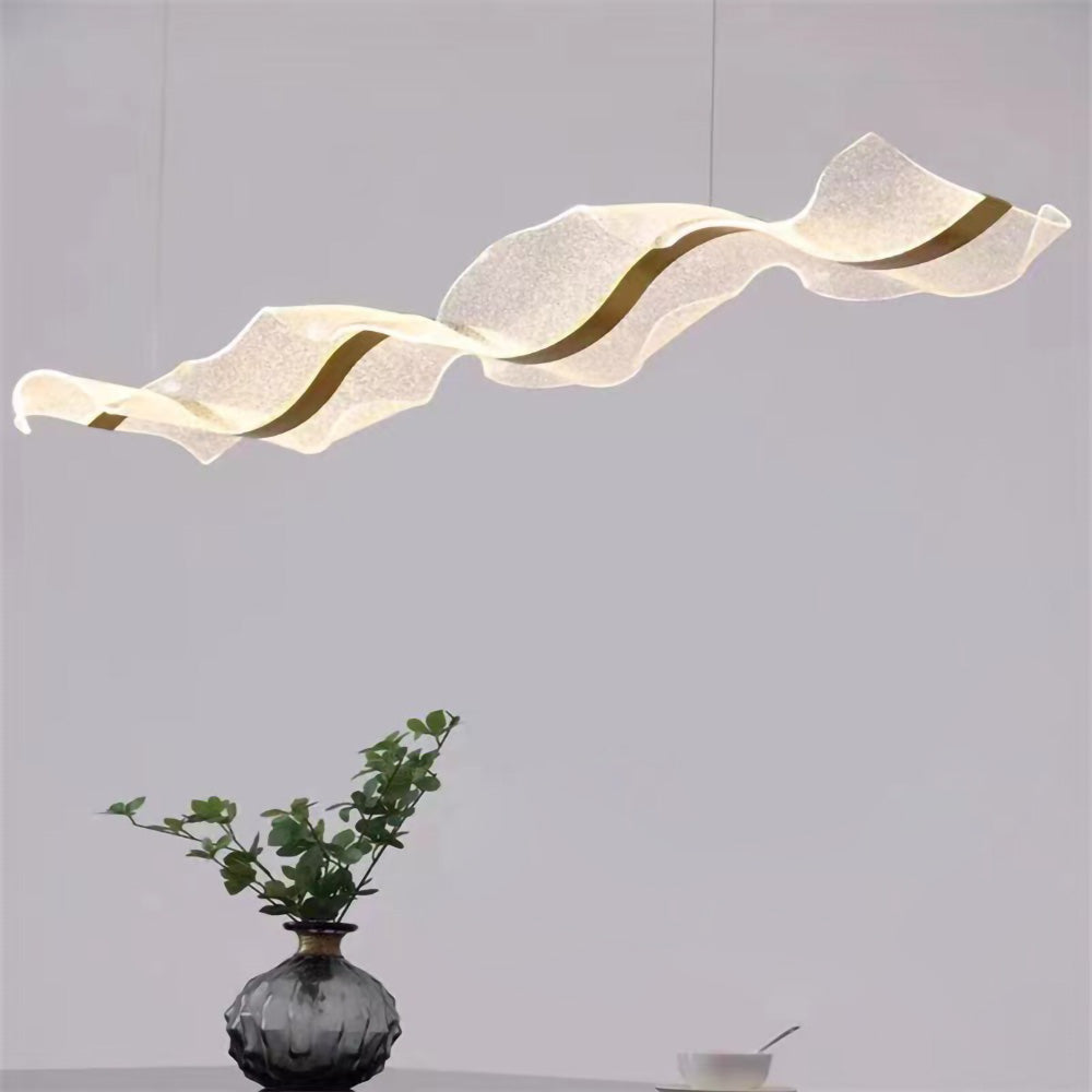 Wave Dome Pendant Light