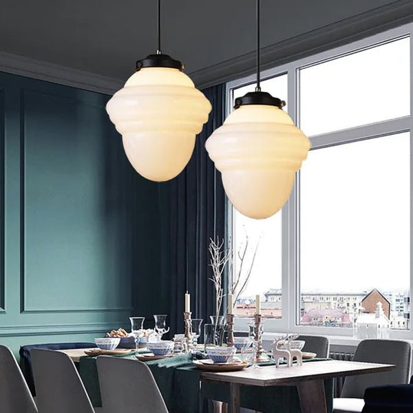 Vinvao Frosted Glass Pendant Light