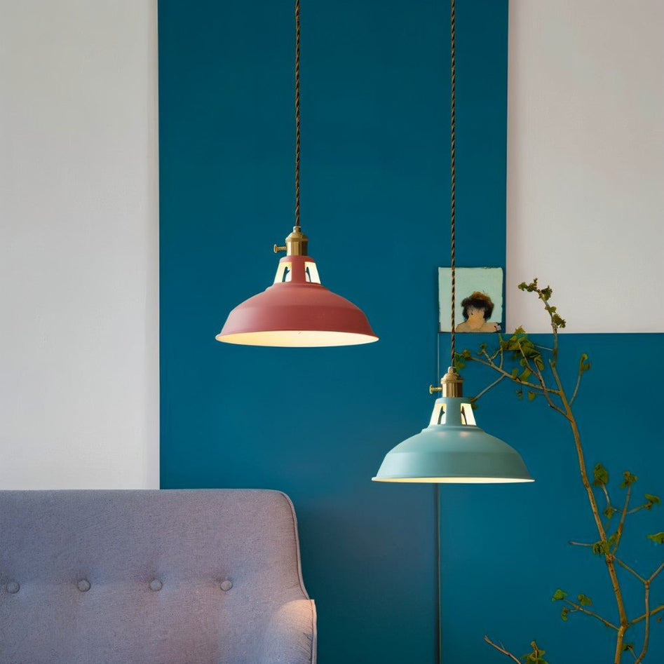 Cone Colourful Pendant Light