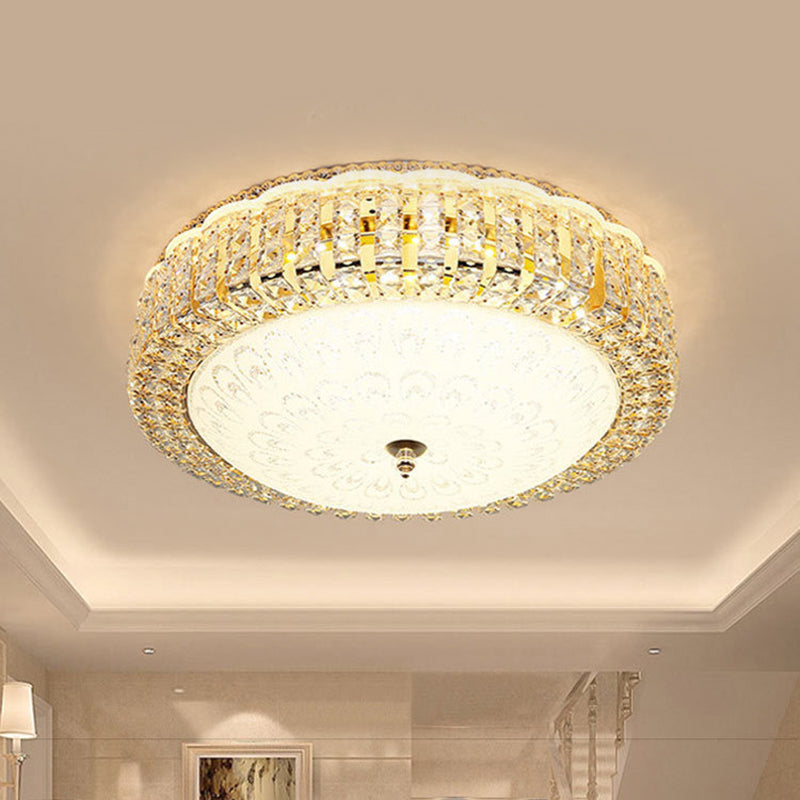 Melonero Crystal Ceiling Light