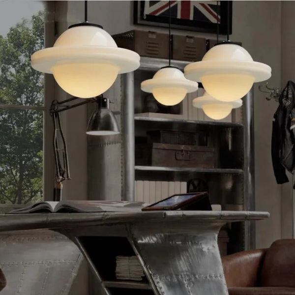 Vinvao Frosted Glass Pendant Light