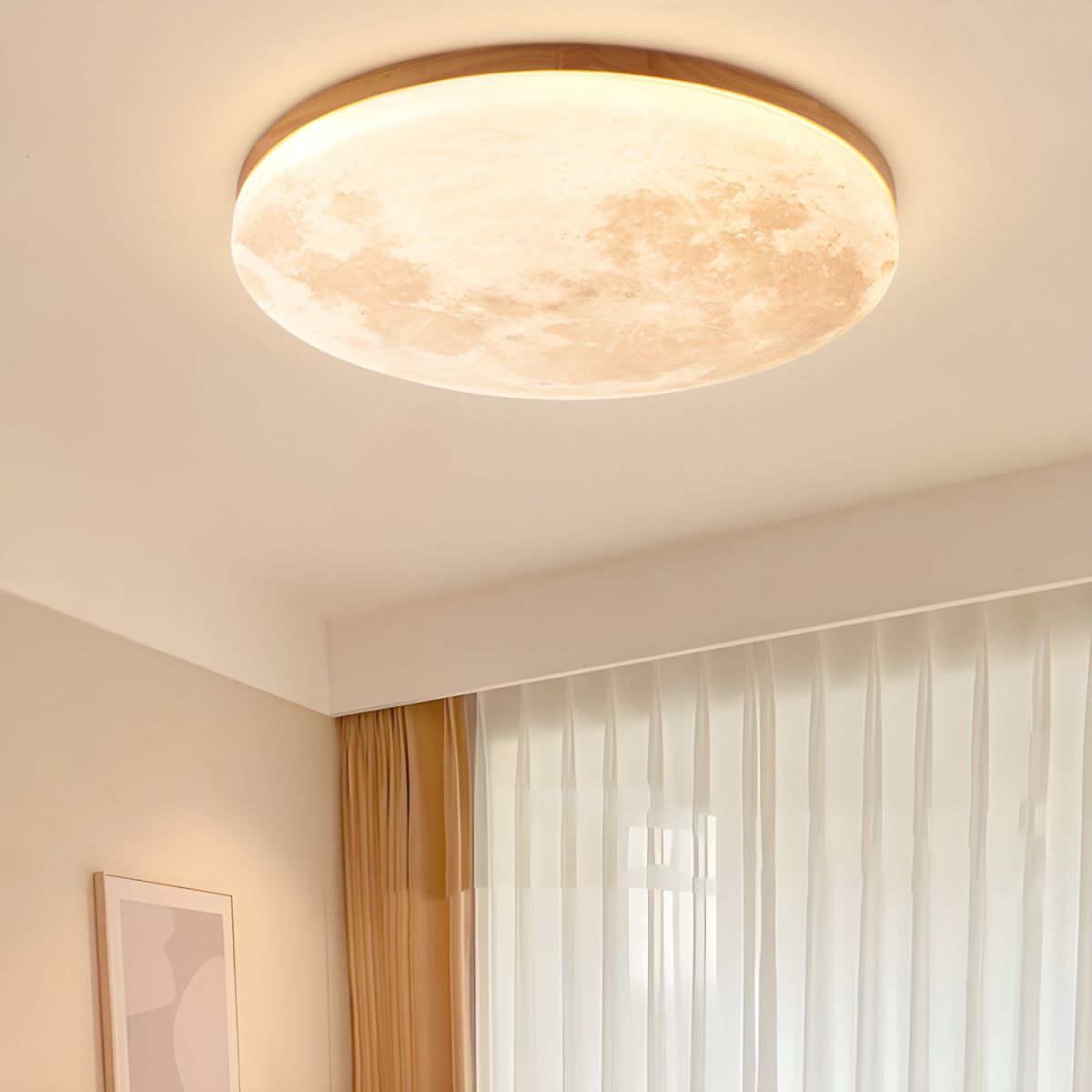 Monza Moon Design Ceiling Light