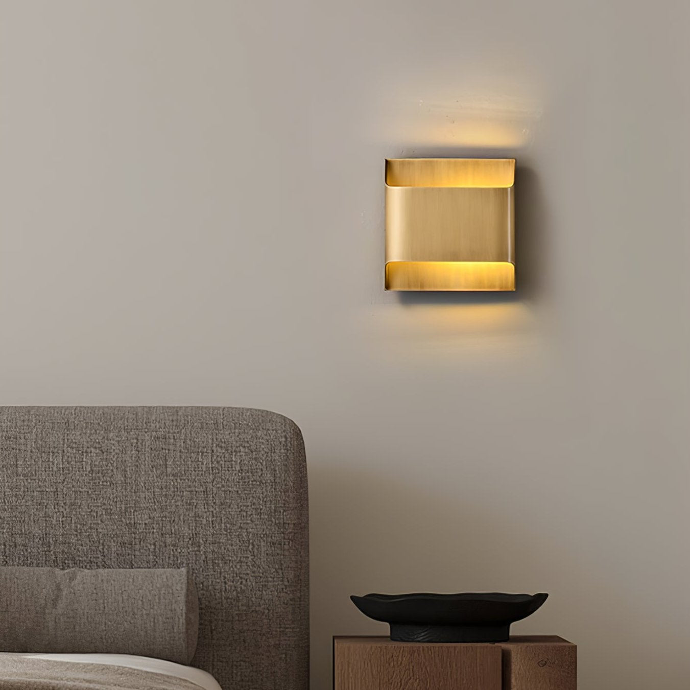 Lelo Brass Wall Light