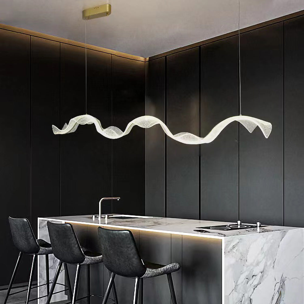Wave Dome Pendant Light