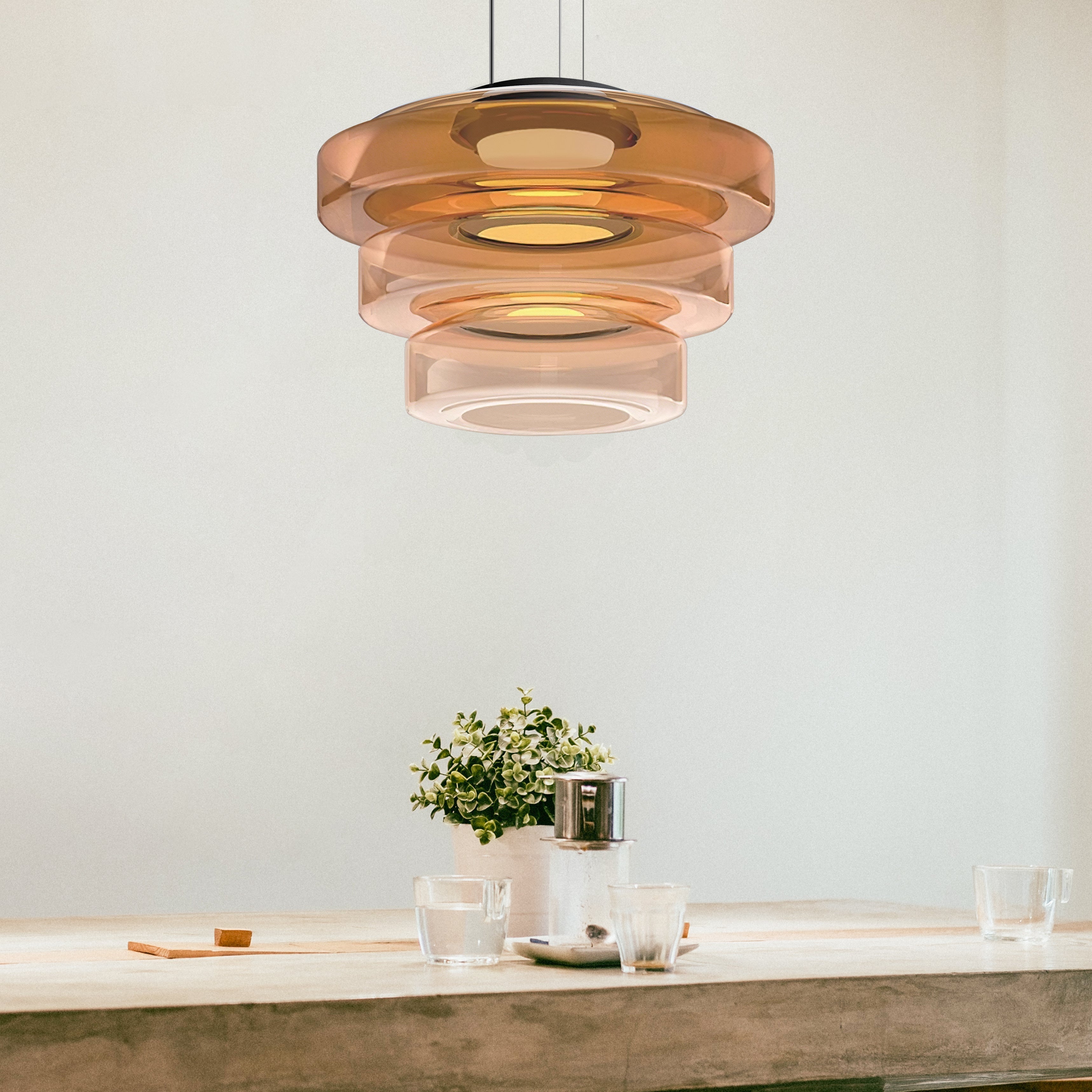 Zenor Layered Pendant Light