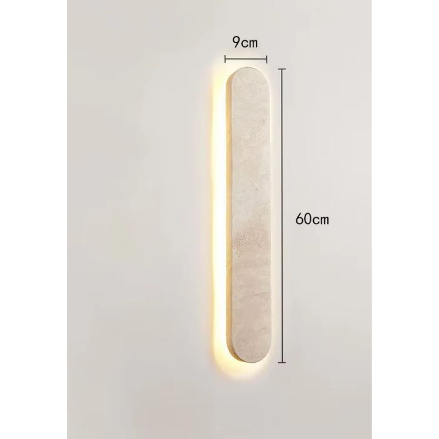 Luzora Natural Stone Wall Light