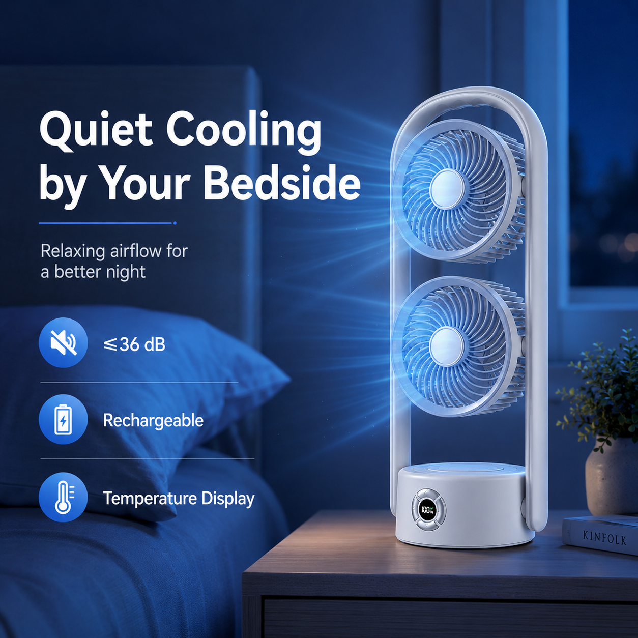 Freezio Tower Fan