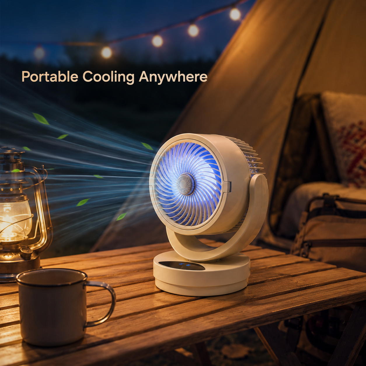 Rowanro Outdoor Table Fan