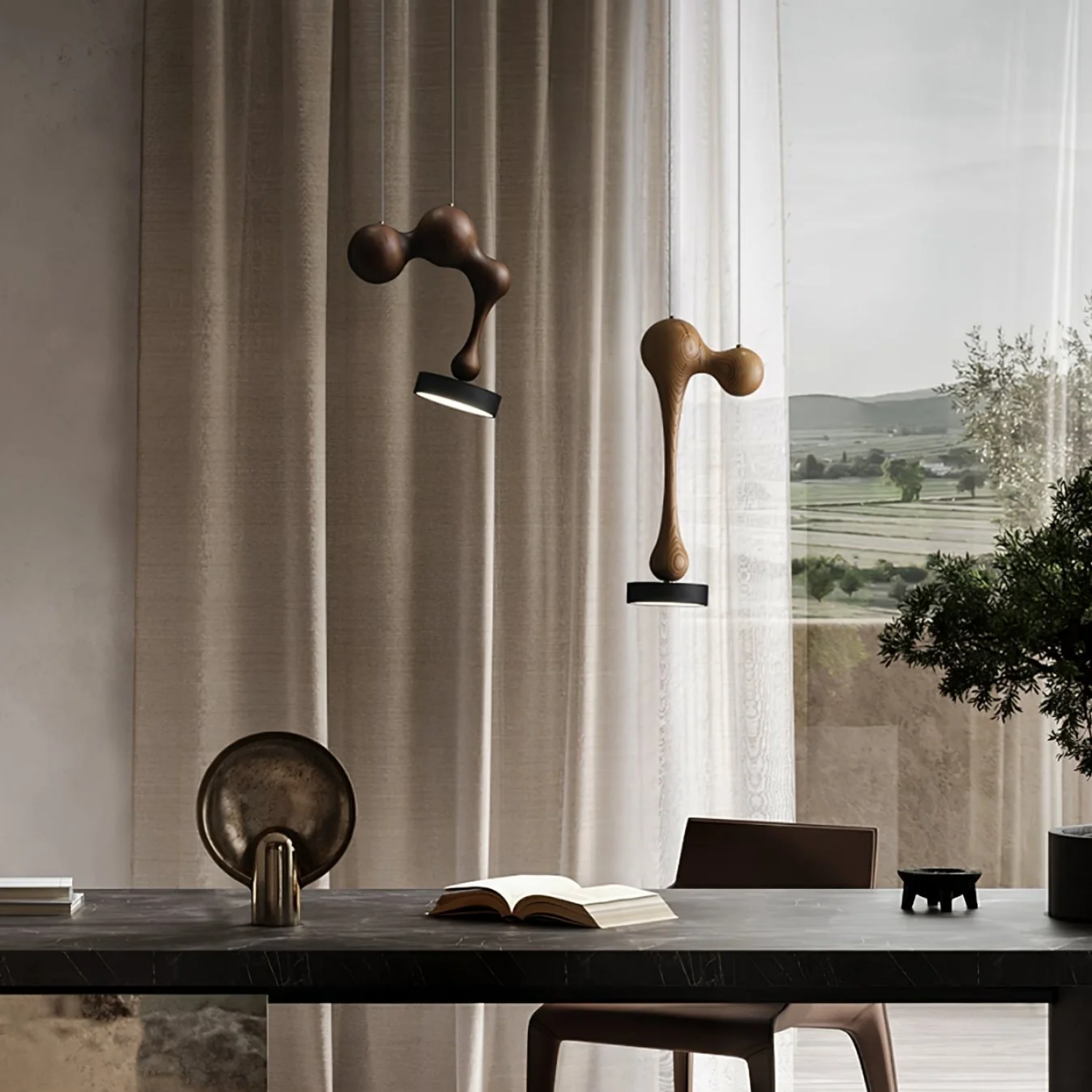 Wooscane Pendant Light