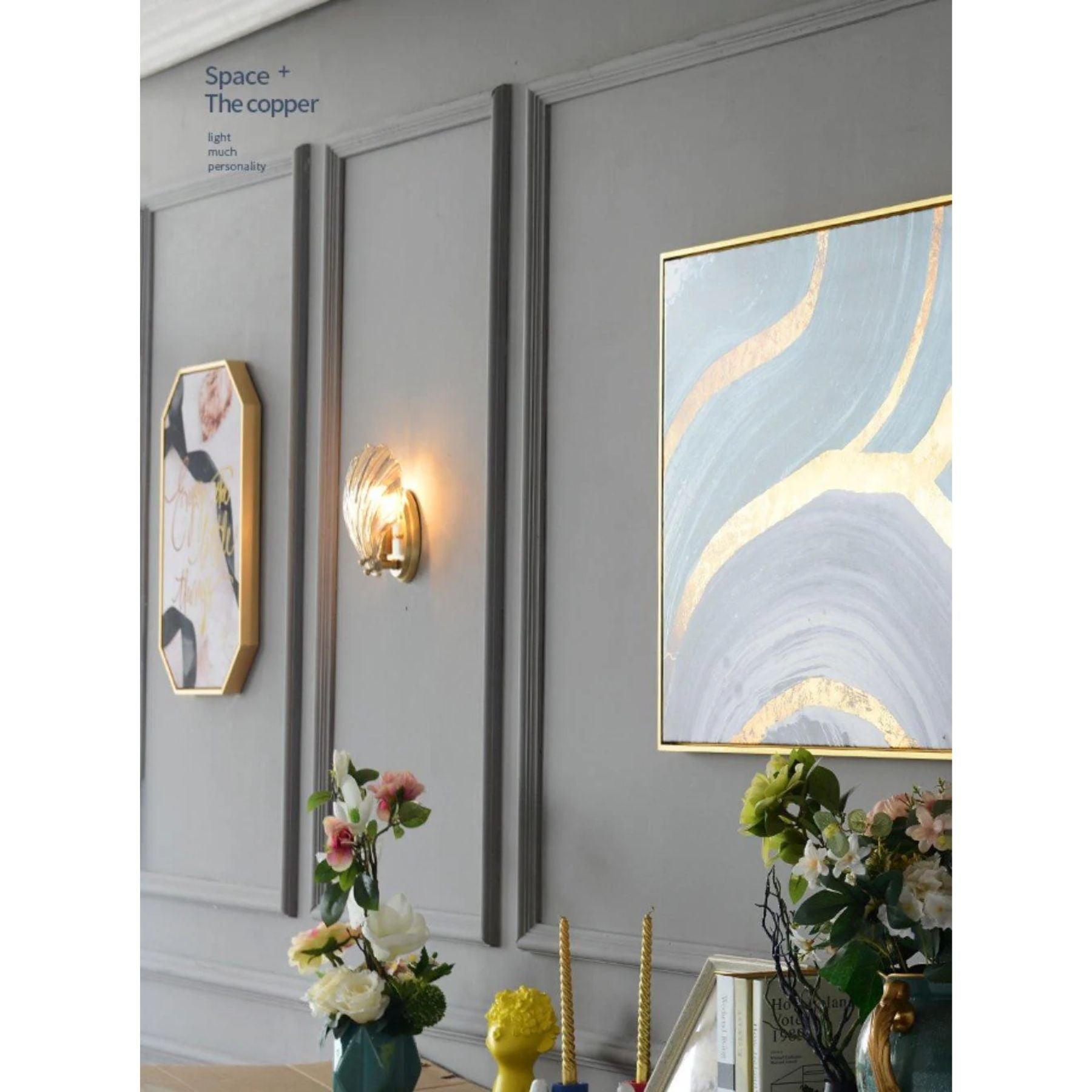 Sio Shell Wall Light