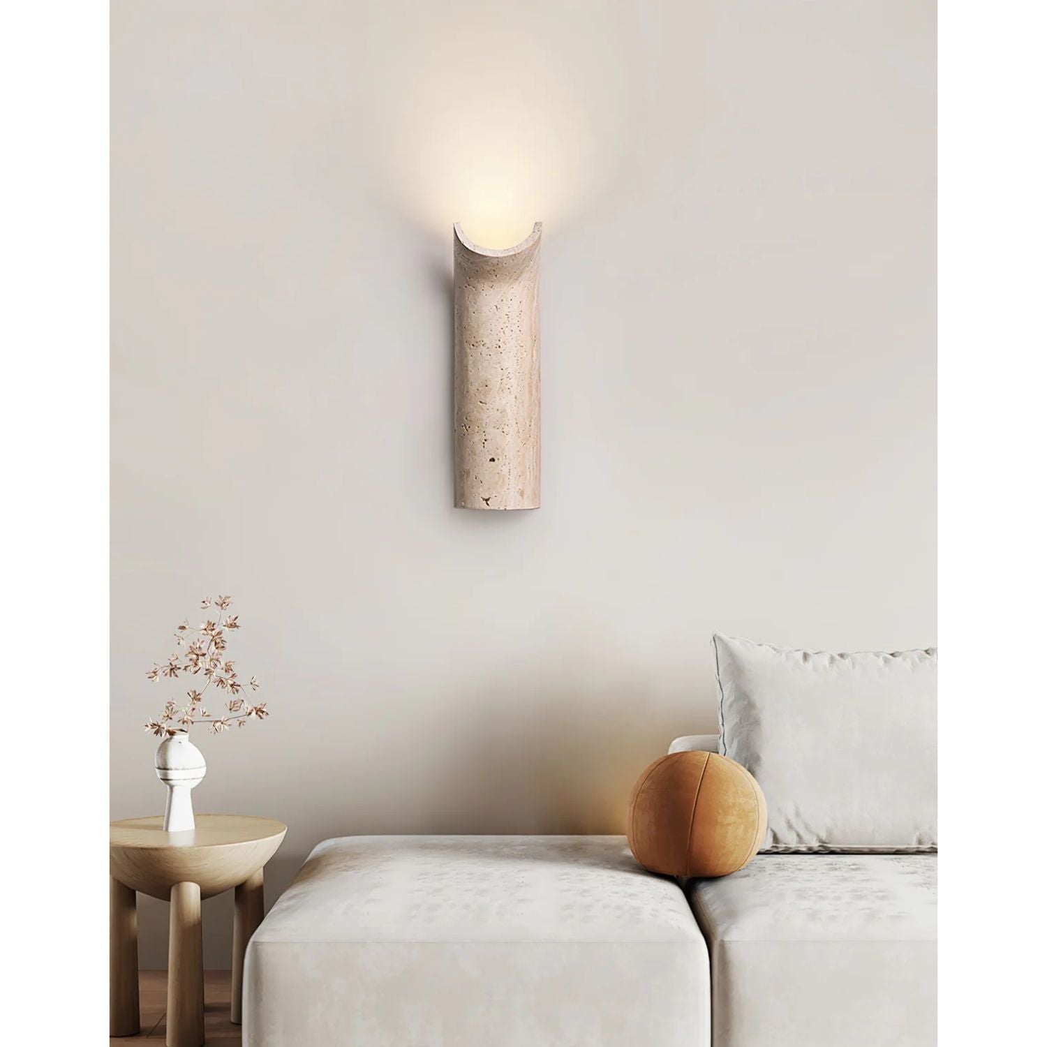 Coferis Natural Stone Wall Light