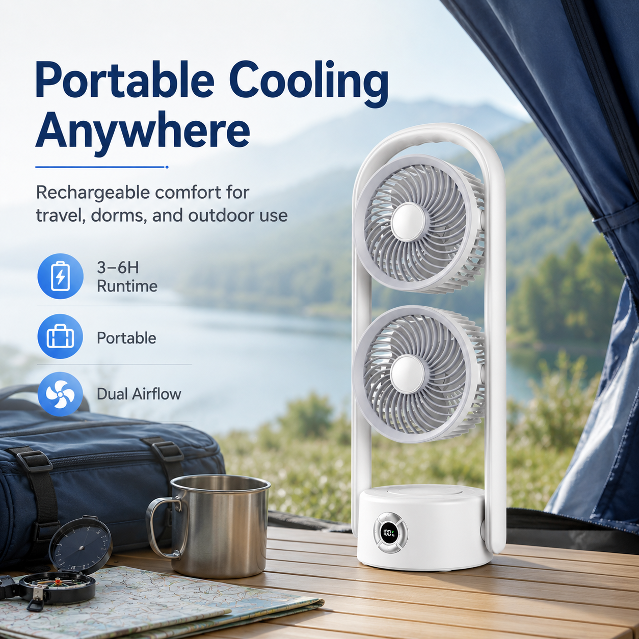 Freezio Tower Fan