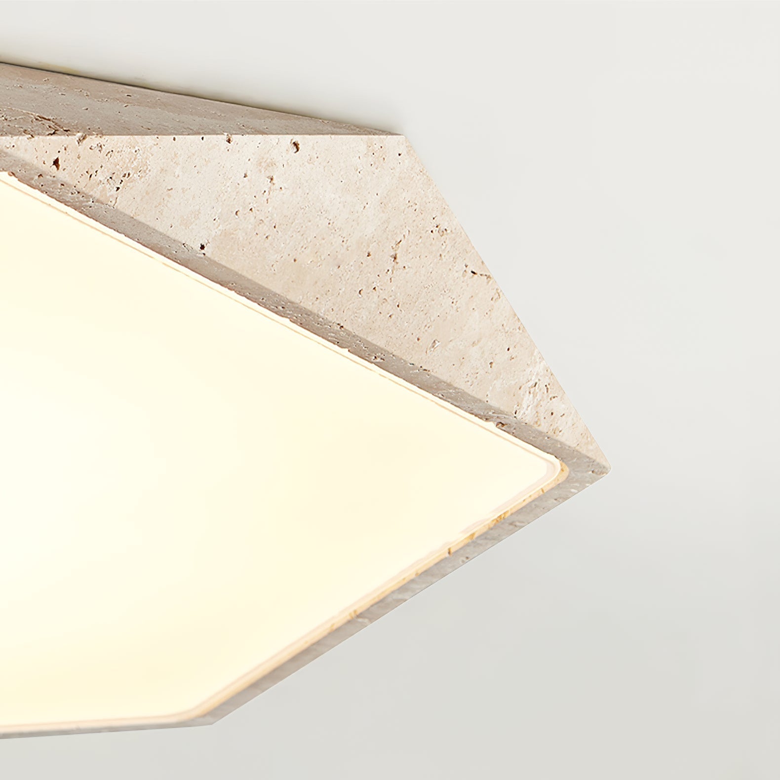 Hocesa Natural Stone Ceiling Light