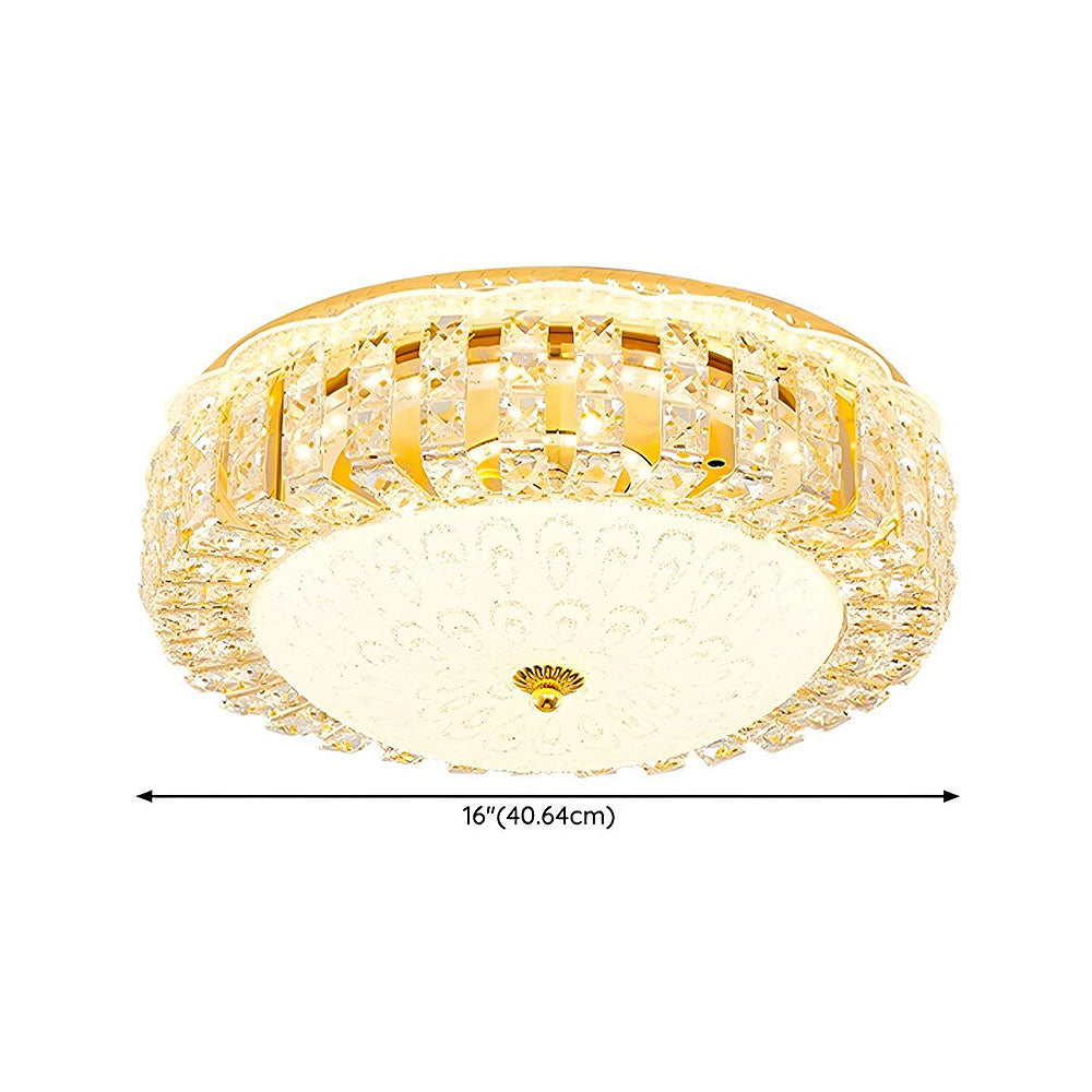Melonero Crystal Ceiling Light