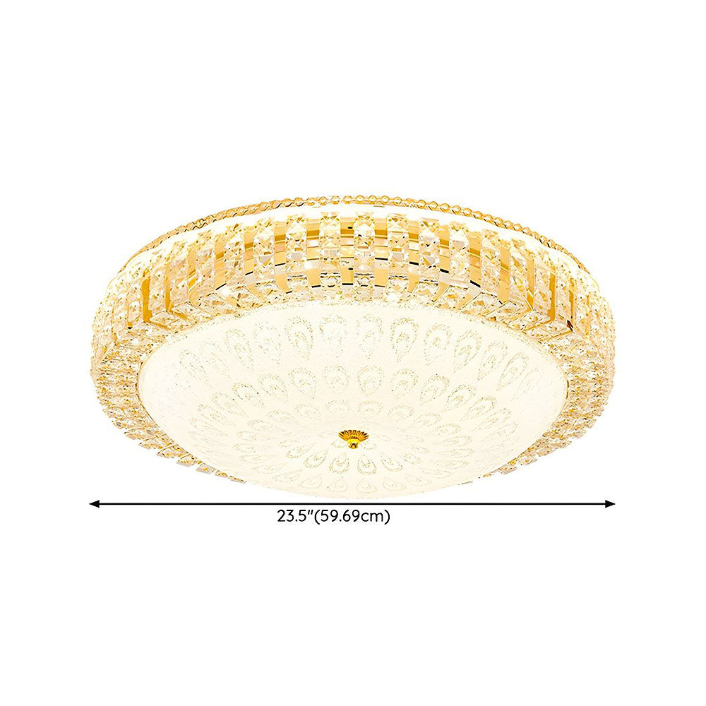 Melonero Crystal Ceiling Light