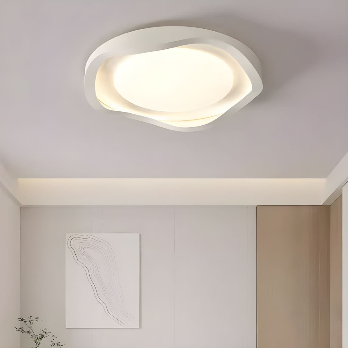 Dome Waved Ceiling Light