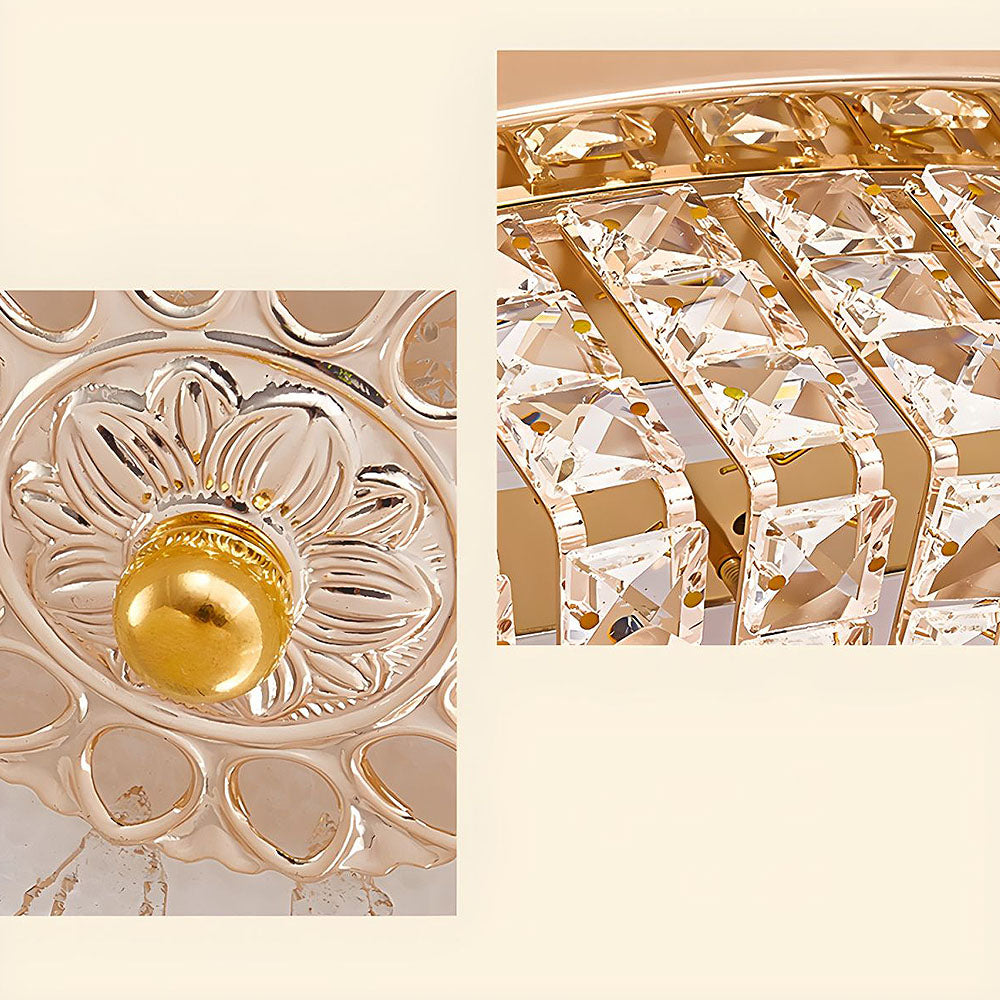 Melonero Crystal Ceiling Light
