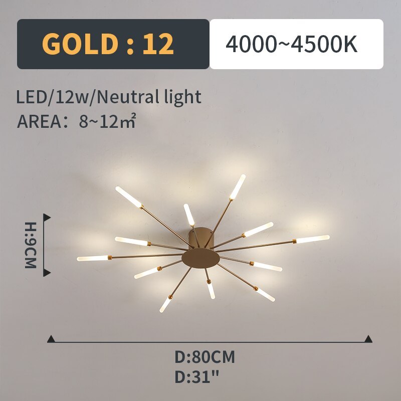Camarburn Flush Ceiling Light