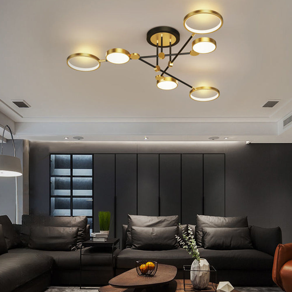 Zilzeno Ringdesign Ceiling Light