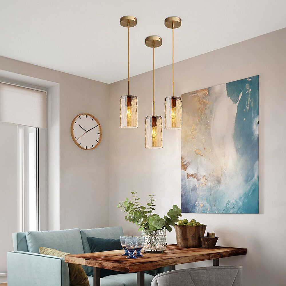 Ripple Glass Pendant Light