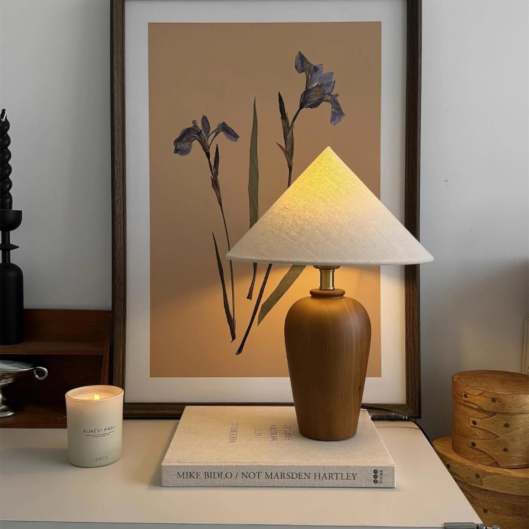 Brevo Wooden Table Lamp