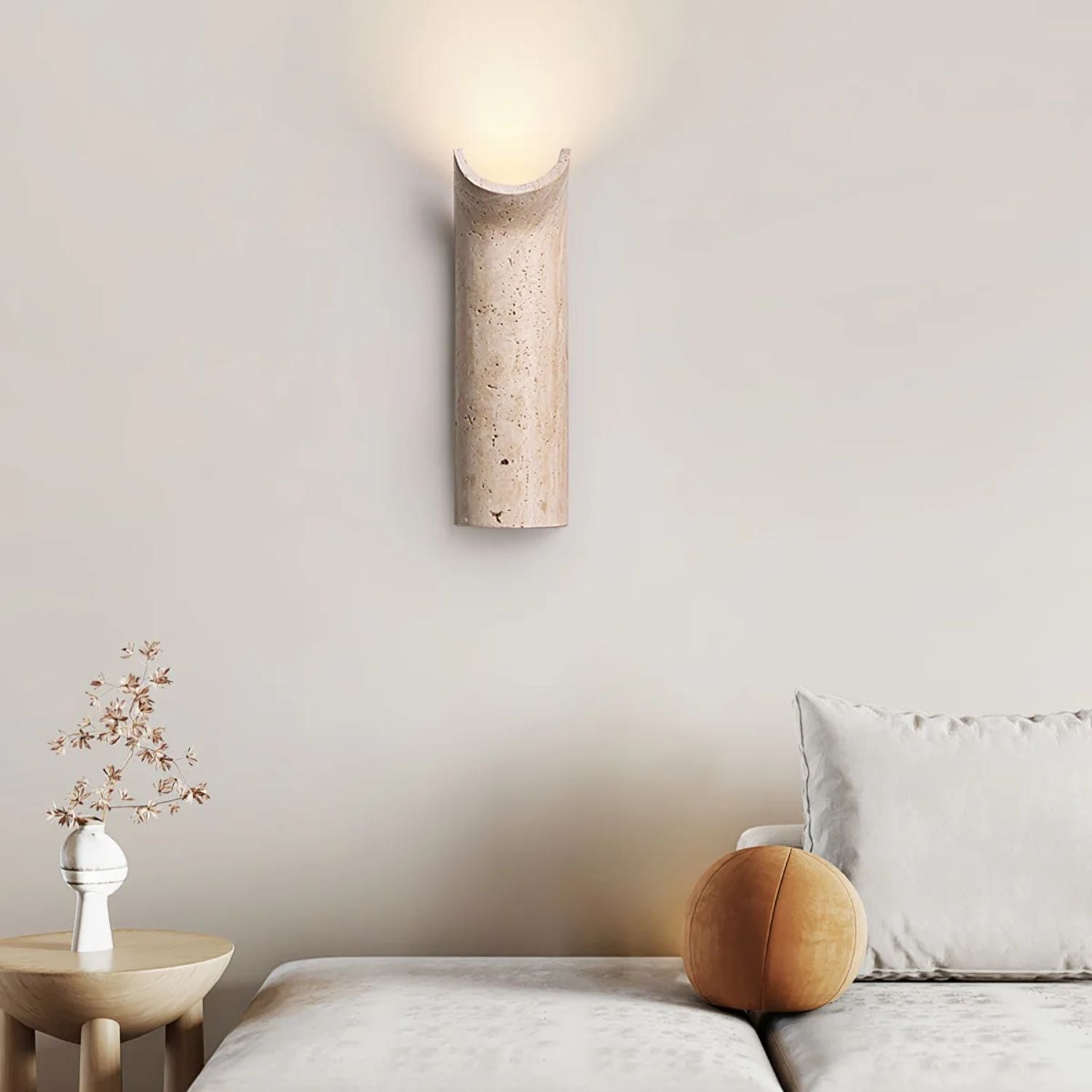 Coferis Natural Stone Wall Light