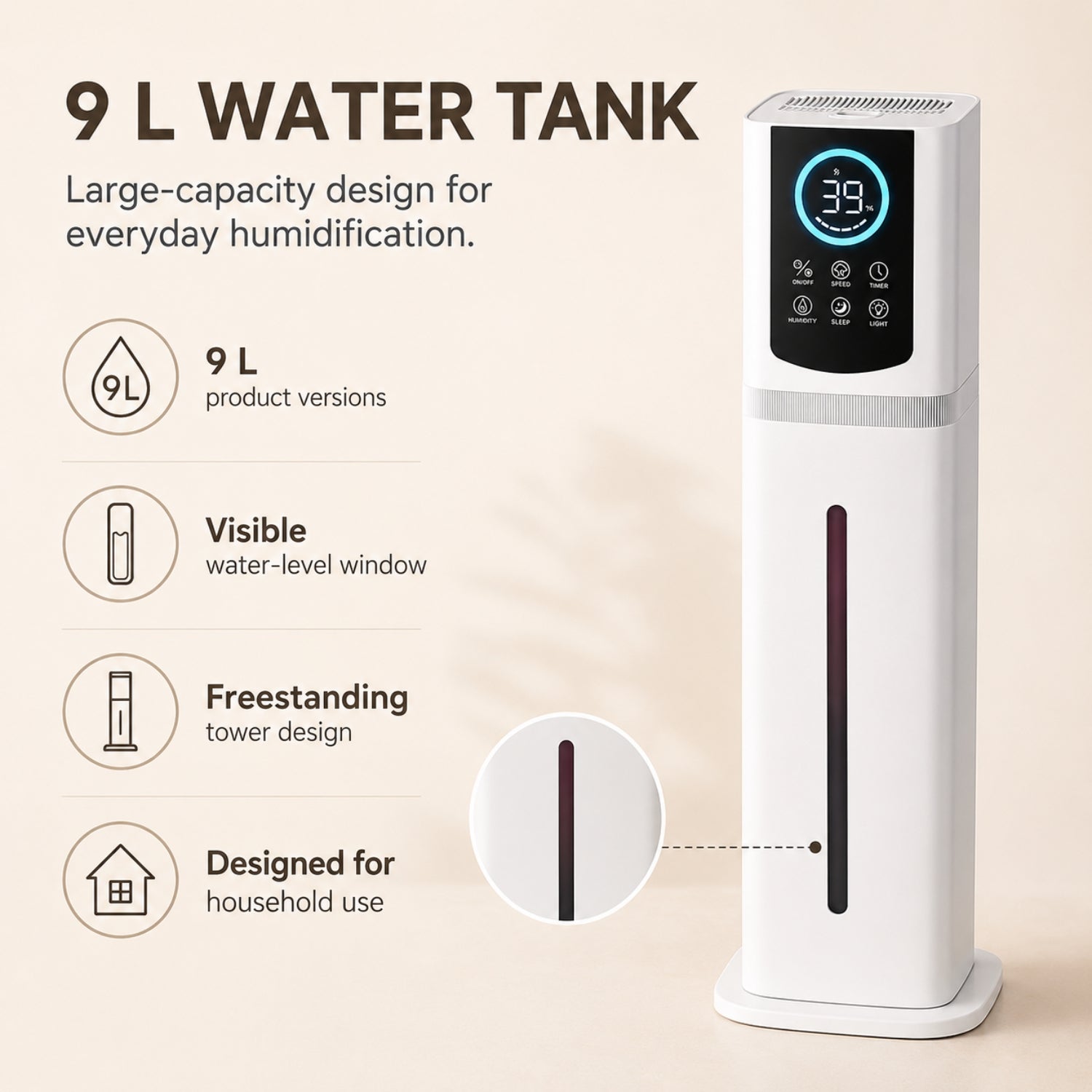 ROANA - Ultrasonic Humidifier