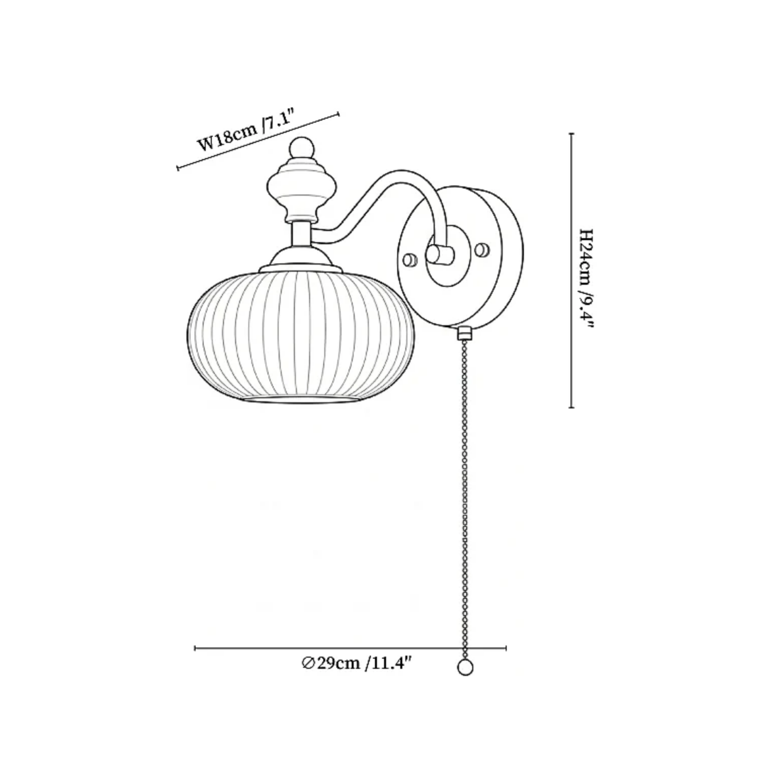 Mito Wall Light