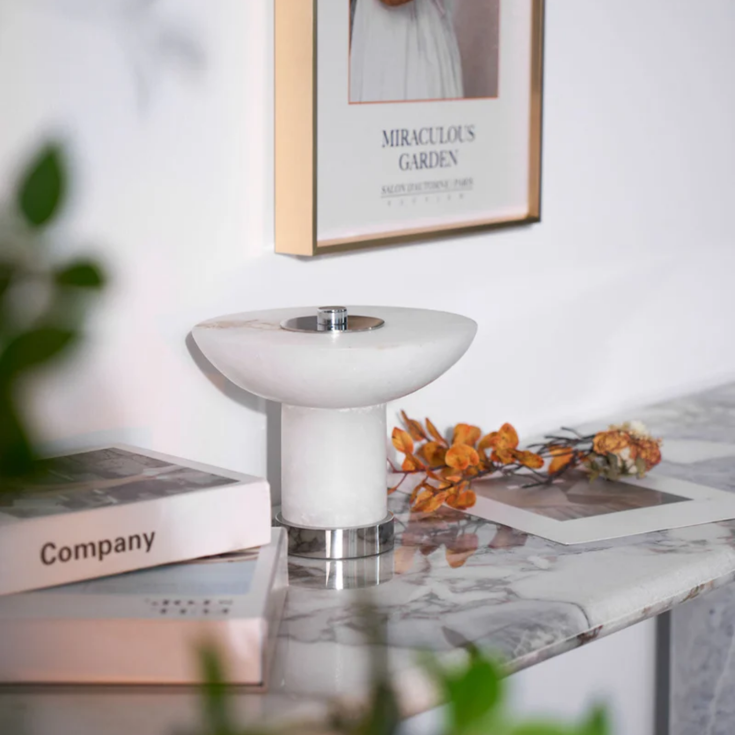 Aesmoze Alabaster Table Lamp