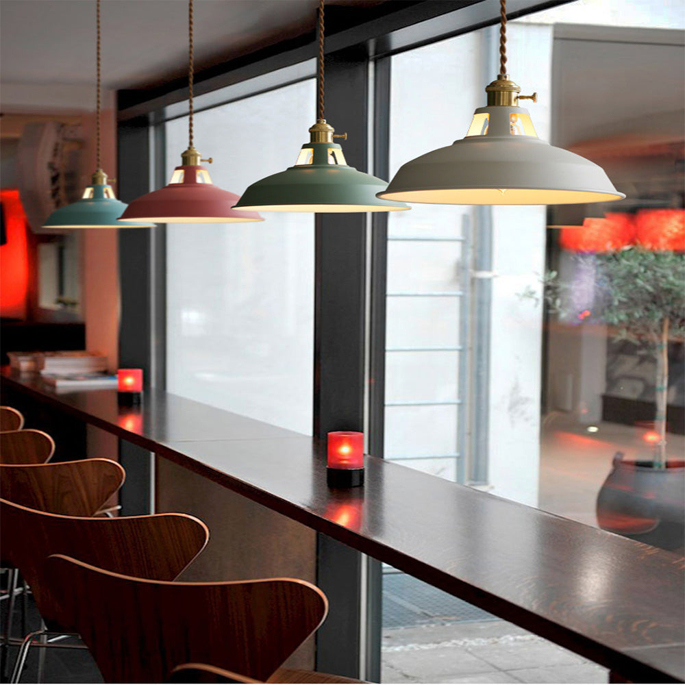 Cone Colourful Pendant Light