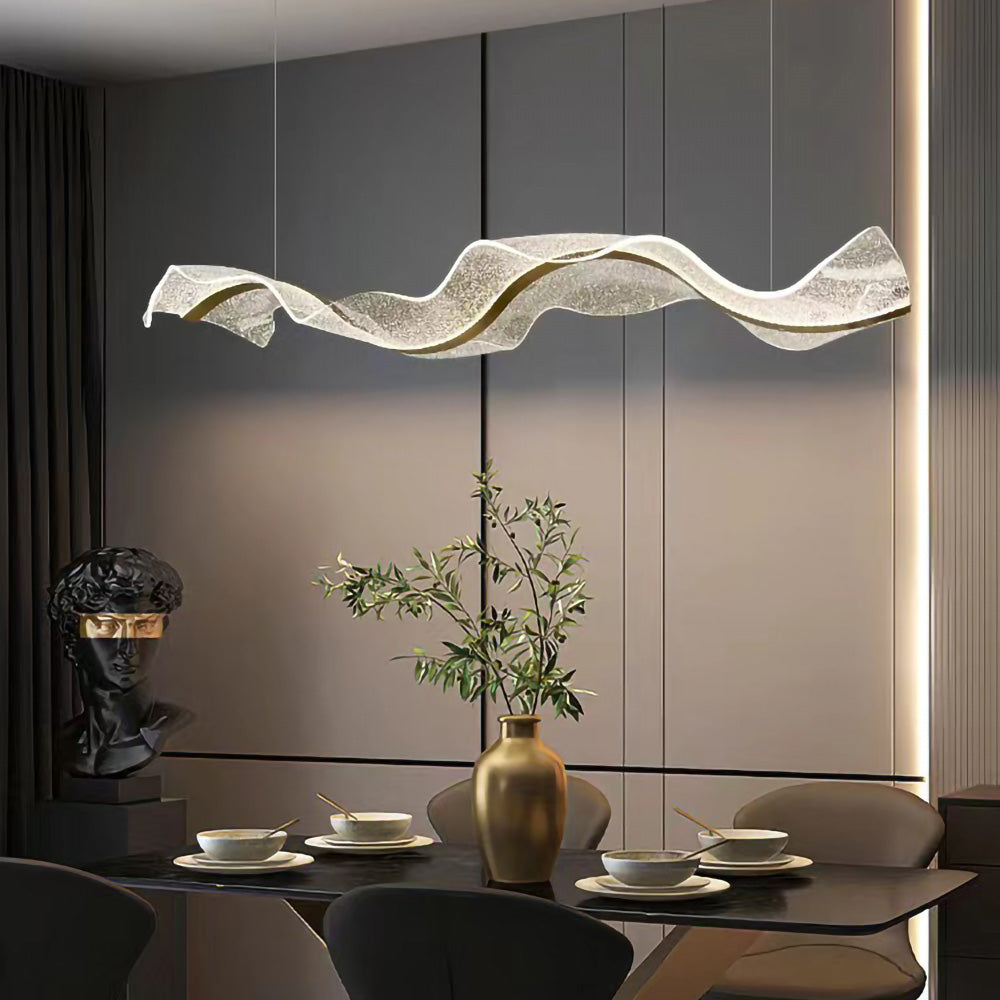Wave Dome Pendant Light