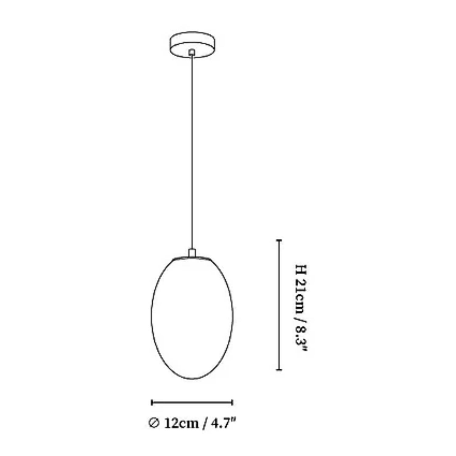 Melusia Alabaster Pendant Light